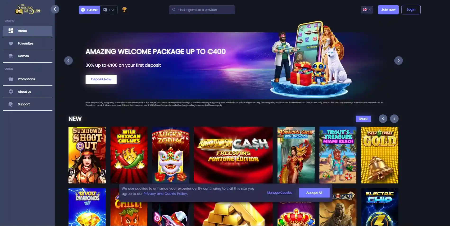 Mr Vegas Casino