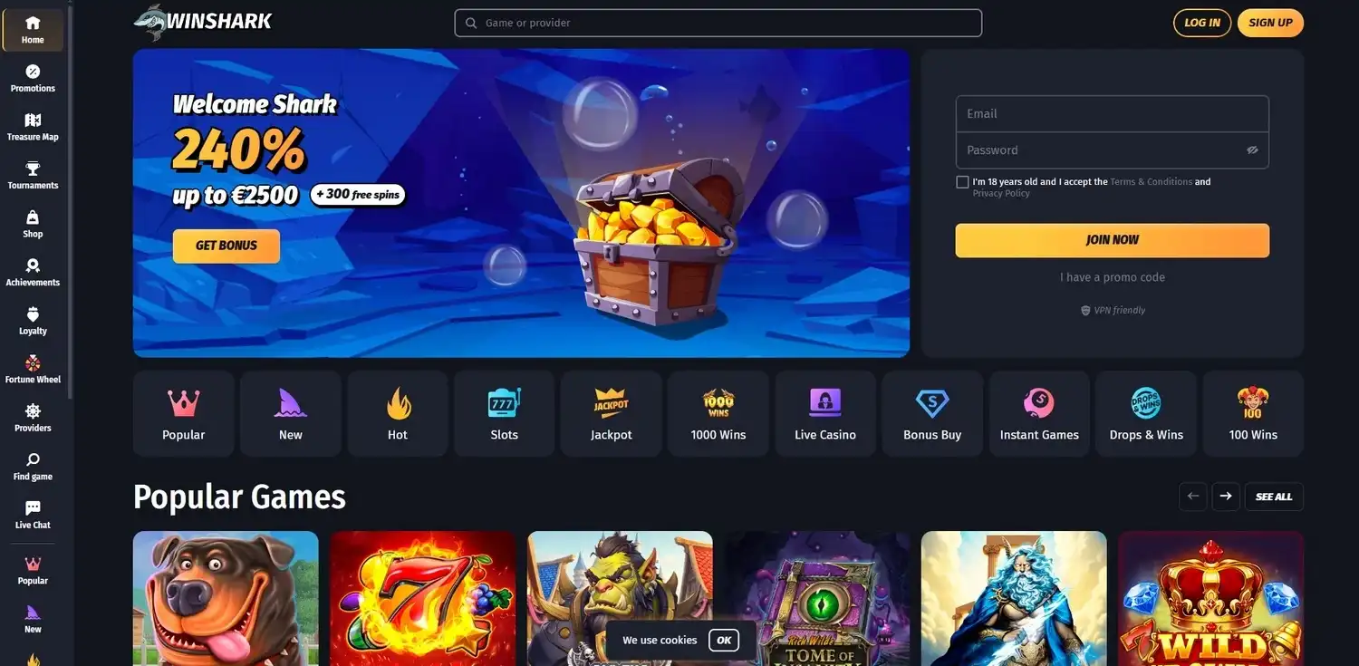 Winshark Casino